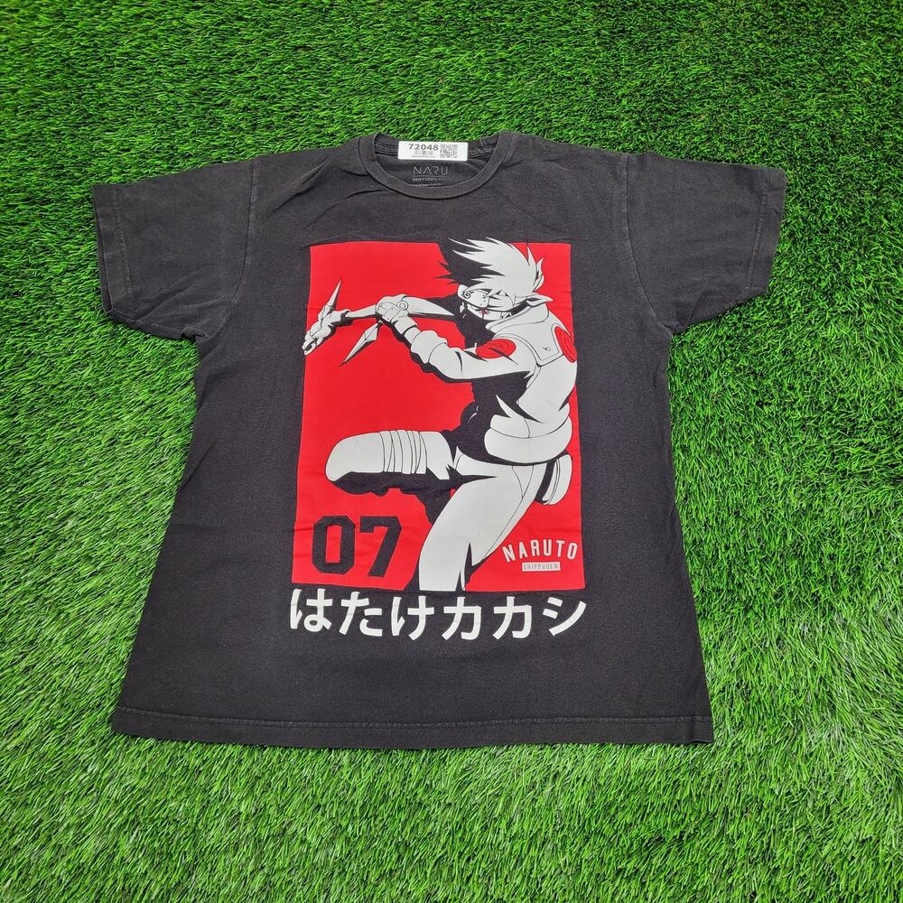 Naruto Kakashi Shirt Medium 19x25 Kakashi-Hatake